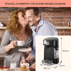 Baristomat 2-in-1-Heißgetränkeautomat Kaffee Tee Milchschaum 14 Baristomat 2-in-1-Heißgetränkeautomat Kaffee Tee Milchschaum -Küchengeräte Geschäft 10033138 de 0005 usp