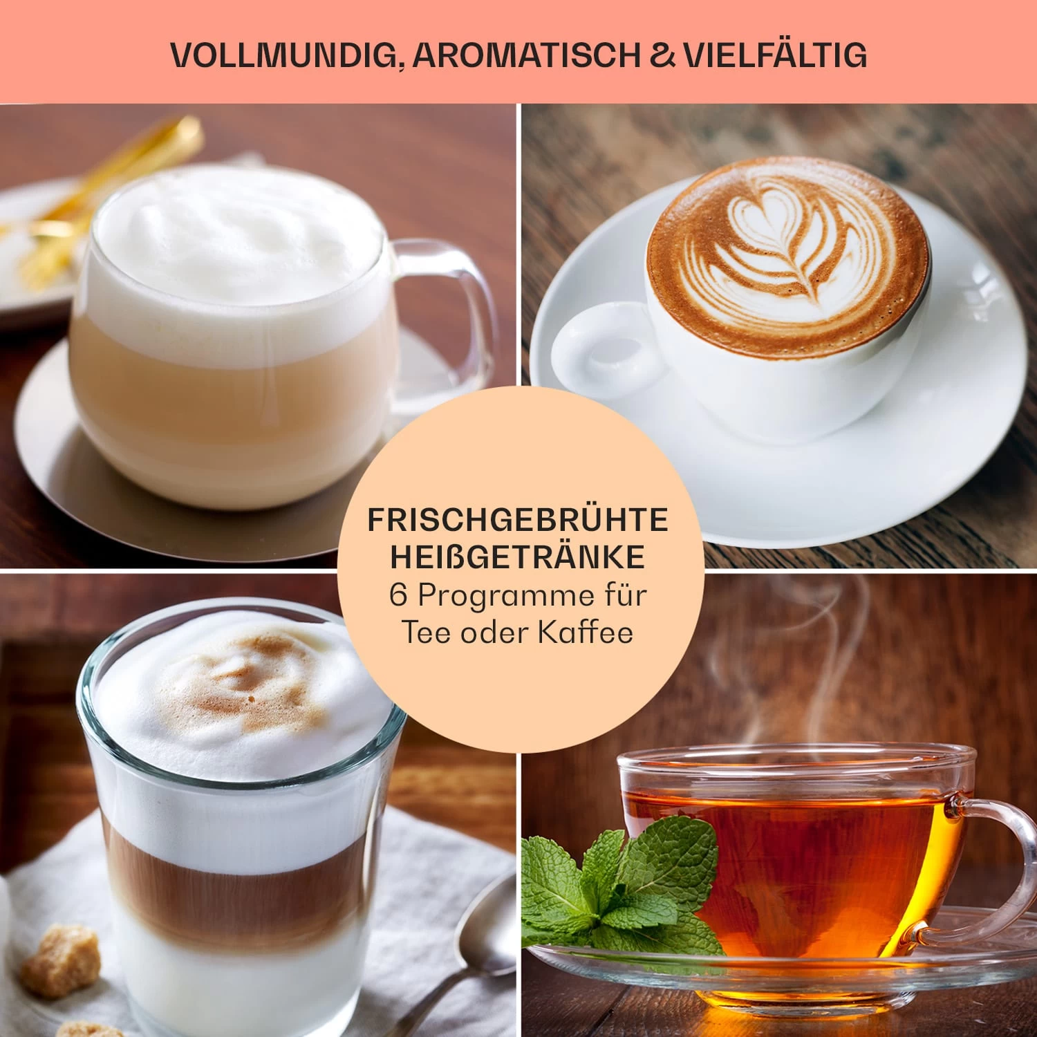Baristomat 2-in-1-Heißgetränkeautomat Kaffee Tee Milchschaum 9 Baristomat 2-in-1-Heißgetränkeautomat Kaffee Tee Milchschaum – Bild 7