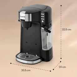 Baristomat 2-in-1-Heißgetränkeautomat Kaffee Tee Milchschaum 17 Baristomat 2-in-1-Heißgetränkeautomat Kaffee Tee Milchschaum -Küchengeräte Geschäft 10033138 yy 0008 dimensions