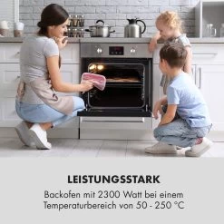 Kalahari Elektrischer Einbaubackofen 2300W 7 Funktionen Schwarz 14 Kalahari Elektrischer Einbaubackofen 2300W 7 Funktionen Schwarz -Küchengeräte Geschäft 10033187 de 0002 logo