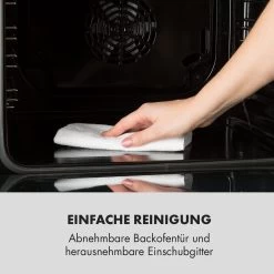 Kalahari Elektrischer Einbaubackofen 2300W 7 Funktionen Schwarz 15 Kalahari Elektrischer Einbaubackofen 2300W 7 Funktionen Schwarz -Küchengeräte Geschäft 10033187 de 0003 logo