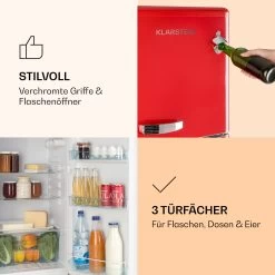 Audrey Kühl- & Gefrierkombination 97l/39l Retro-Look 2 Böden -Küchengeräte Geschäft 10033193 de 0005 logo