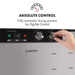 Master Jerky 24 Dörrautomat 5850W 40-90 °C 15h-Timer Edelstahl Silber 12 Master Jerky 24 Dörrautomat 5850W 40-90 °C 15h-Timer Edelstahl Silber -Küchengeräte Geschäft 10033214 yy 0003 logo Klarstein Master Jerky 24 Doerrautomat silber