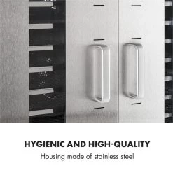 Master Jerky 24 Dörrautomat 5850W 40-90 °C 15h-Timer Edelstahl Silber 15 Master Jerky 24 Dörrautomat 5850W 40-90 °C 15h-Timer Edelstahl Silber -Küchengeräte Geschäft 10033214 yy 0006 logo Klarstein Master Jerky 24 Doerrautomat silber