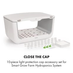 GrowIt Zubehör-Set Ersatz 10 Lichtschutzkappen -Küchengeräte Geschäft 10033224 yy 0002 logo Planting hole cap set of 10 pcs