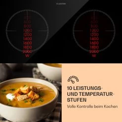 MisterCook Duo Kochplatte Infrarot 3000W 90-650°C Abschalttimer -Küchengeräte Geschäft 10033283 de 0005 logo
