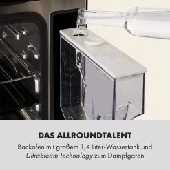 MasterFresh Dampfbackofen 230°C 24l Touch-Bedienfeld Schwarz 15 MasterFresh Dampfbackofen 230°C 24l Touch-Bedienfeld Schwarz -Küchengeräte Geschäft 10033284 de 0003 logo