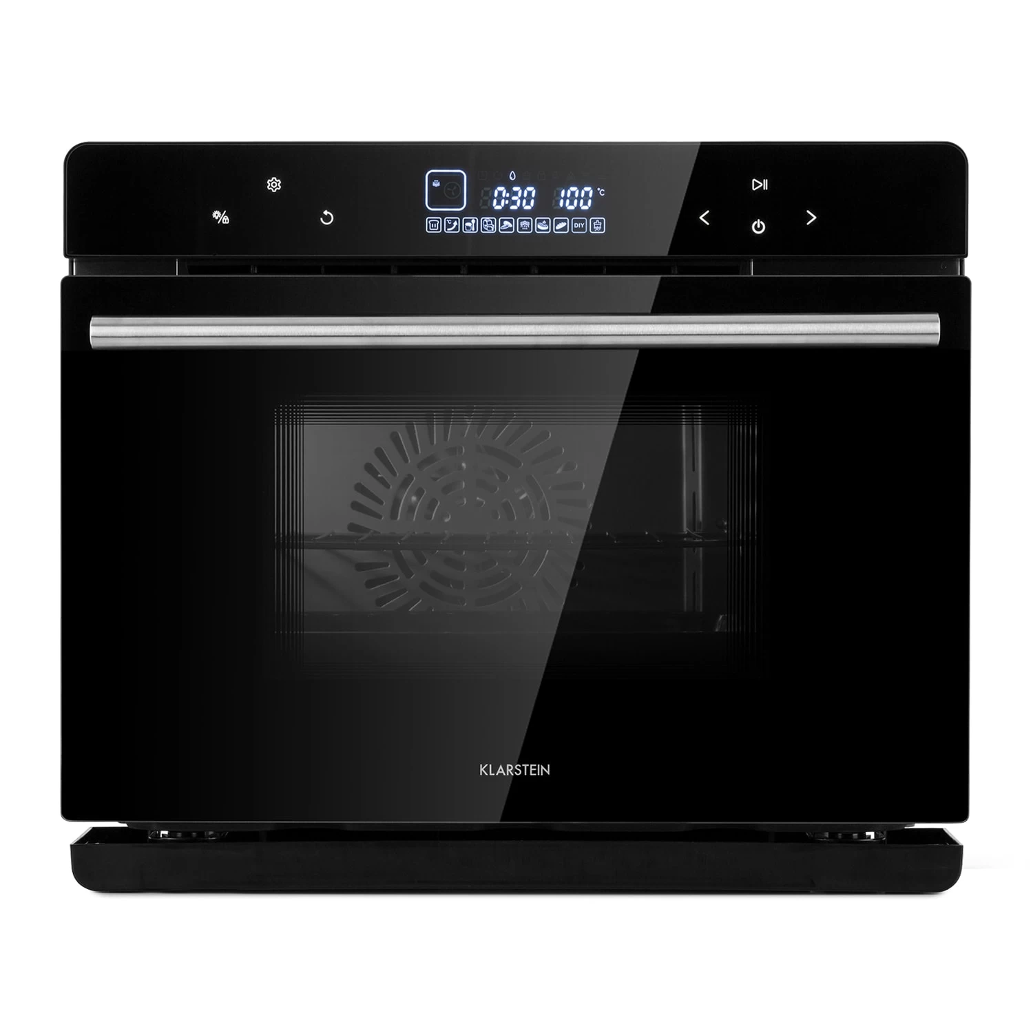 MasterFresh Dampfbackofen 230°C 24l Touch-Bedienfeld Schwarz 3 MasterFresh Dampfbackofen 230°C 24l Touch-Bedienfeld Schwarz