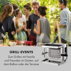 Crossfire Vertikaler Gasgrill 800°C Infrarot-Brenner 12.000 BTU Silber -Küchengeräte Geschäft 10033288 de 0002 logo