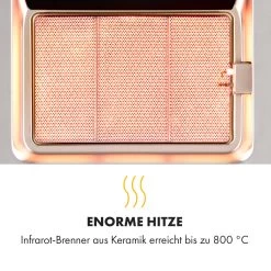 Crossfire Vertikaler Gasgrill 800°C Infrarot-Brenner 12.000 BTU Silber -Küchengeräte Geschäft 10033288 de 0005 logo