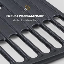 Parforce Grillrost Zubehör Gusseisen Schwarz -Küchengeräte Geschäft 10033300 yy 0003 logo Klarstein Parforce Grillrost Zubehoer