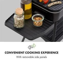 Porterhouse Elektrogrill 2200W Antihaft-Grillfläche Schwarz -Küchengeräte Geschäft 10033322 yy 0003 logo Klarstein Porterhouse Elektrogrill 2200W schwarz