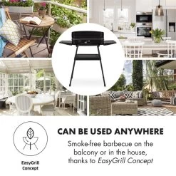 Porterhouse Elektrogrill 2200W Antihaft-Grillfläche Schwarz -Küchengeräte Geschäft 10033322 yy 0006 logo Klarstein Porterhouse Elektrogrill 2200W schwarz