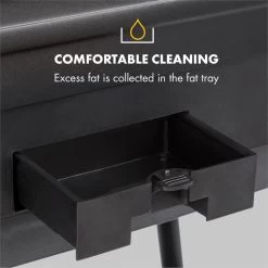 Porterhouse Elektrogrill 2200W Antihaft-Grillfläche Schwarz -Küchengeräte Geschäft 10033322 yy 0008 logo Klarstein Porterhouse Elektrogrill 2200W schwarz