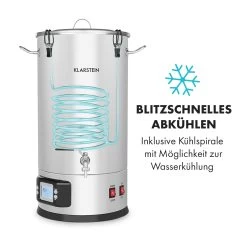 Maischfest Maischekessel 5 Teile 1500/3000W 30l LCD Edelstahl -Küchengeräte Geschäft 10033340 de 0005 logo