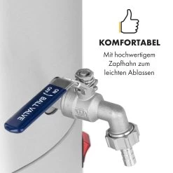 Maischfest Maischekessel 5 Teile 1500/3000W 30l LCD Edelstahl -Küchengeräte Geschäft 10033340 de 0008 logo