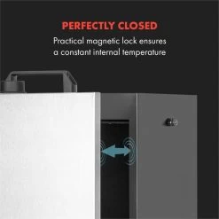 Flintstone Steel Räucherofen 1600 W Integriertes Thermometer Edelstahl 13 Flintstone Steel Räucherofen 1600 W Integriertes Thermometer Edelstahl -Küchengeräte Geschäft 10033372 yy 0005 logo Klarstein Flintstone Steel Raeucherofen Edelstahl