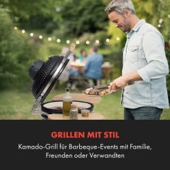 Queensize Kamado Grill Thermometer Abnehmbare Seitenteile Schwarz 13 Queensize Kamado Grill Thermometer Abnehmbare Seitenteile Schwarz -Küchengeräte Geschäft 10033377 de 0002 logo