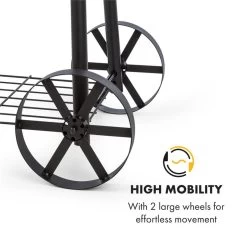 Beef Brisket Smoker Grill Holzkohlegrill/Smoker Edelstahl-Grill Mobil -Küchengeräte Geschäft 10033460 yy 0006 logo Klarstein Beef Brisket Smoker Grill schwarz