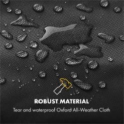 Beef Brisket Wetterschutzhaube Oxford Canvas Schwarz 10 Beef Brisket Wetterschutzhaube Oxford Canvas Schwarz -Küchengeräte Geschäft 10033461 yy 0005 logo Fabric cover for OGA032