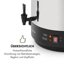 KonfiStar 40 Einkochautomat Getränkespender 2500W 40L Edelstahl -Küchengeräte Geschäft 10033524 de 0006 logo