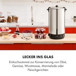 KonfiStar 60 Einkochautomat Getränkespender 2500W 60L 110°C 120min 13 KonfiStar 60 Einkochautomat Getränkespender 2500W 60L 110°C 120min -Küchengeräte Geschäft 10033526 de 0002 logo