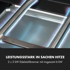 Gazooka 2.0T Gas BBQ Grill 2x3kW Brenner Edelstahl -Küchengeräte Geschäft 10033532 de 0004 logo