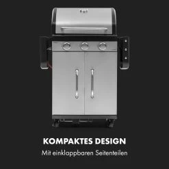 Gazooka 3.0T BBQ Grill 3x3kW Brenner 4 Rollen Edelstahl 15 Gazooka 3.0T BBQ Grill 3x3kW Brenner 4 Rollen Edelstahl -Küchengeräte Geschäft 10033533 de 0003 logo