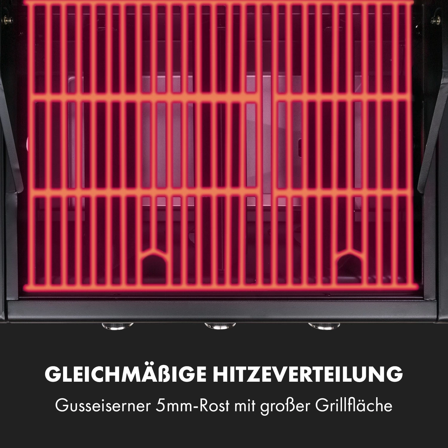 Gazooka 3.0T BBQ Grill 3x3kW Brenner 4 Rollen Edelstahl 8 Gazooka 3.0T BBQ Grill 3x3kW Brenner 4 Rollen Edelstahl – Bild 6