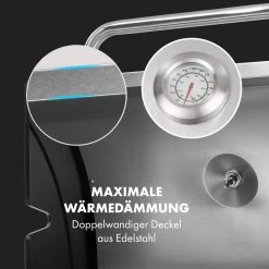 Gazooka 3.0T BBQ Grill 3x3kW Brenner 4 Rollen Edelstahl 19 Gazooka 3.0T BBQ Grill 3x3kW Brenner 4 Rollen Edelstahl -Küchengeräte Geschäft 10033533 de 0007 logo