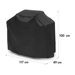 Gazooka 2.0T Wetterschutzhaube 600D Canvas 30/70% PE/PVC Schwarz -Küchengeräte Geschäft 10033535 yy 0006 logo Klarstein Gazooka Wetterschutzhaube schwarz