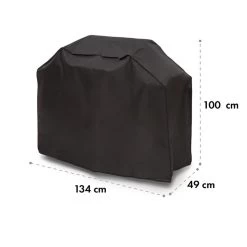 Gazooka 3.0T Wetterschutzhaube 600D Canvas 30/70% PE/PVC Schwarz -Küchengeräte Geschäft 10033536 yy 0006 logo Klarstein Gazooka 3 0T Wetterschutzhaube schwarz