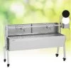 Sauenland Pro Spanferkelgrill Drehspieß 13W 4 Rollen Edelstahl -Küchengeräte Geschäft 10033566 de 0001 main
