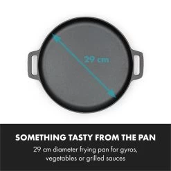 Tomahawk 3.1 S Brat & Back-Set Pfanne Pizzastein Ø29 Cm -Küchengeräte Geschäft 10033568 yy 0004 logo Klarstein Tomahawk Brat and Back Set