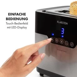 Arabica Toaster 920W LED-Display Touch-Bedienfeld Edelstahl 13 Arabica Toaster 920W LED-Display Touch-Bedienfeld Edelstahl -Küchengeräte Geschäft 10033728 de 0003 logo