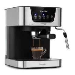 Arabica Espressomaschine 1050W 15 Bar 1,5l Touch-Bedienfeld Edelstahl
