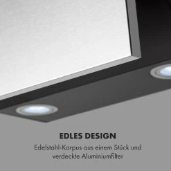 Silver Lining 60 Dunstabzugshaube 60cm 600m³/h EEK A Edelstahl -Küchengeräte Geschäft 10033777 de 0009 logo