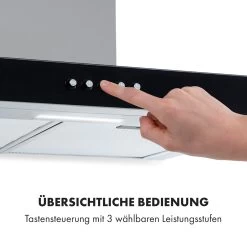 Darya Dunstabzugshaube 60cm 310 M³/h Edelstahl Silber -Küchengeräte Geschäft 10033820 de 0005 logo