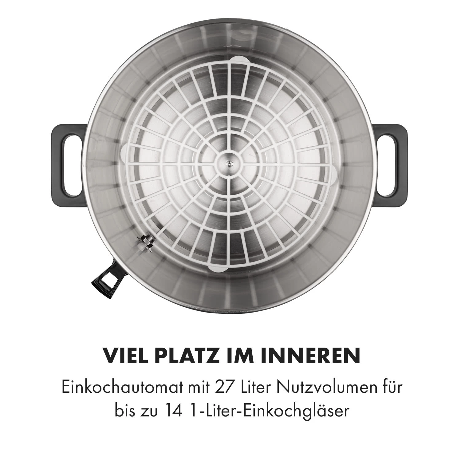 Lady Marmalade Einkochautomat Getränkespender 27L 100°C 12h Edelstahl 10 Lady Marmalade Einkochautomat Getränkespender 27L 100°C 12h Edelstahl – Bild 8