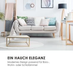 White Pearl II Couchtisch 81,5x35x81,5cm (BxHxT) Marmor Gold / Weiß -Küchengeräte Geschäft 10034017 de 0006 logo