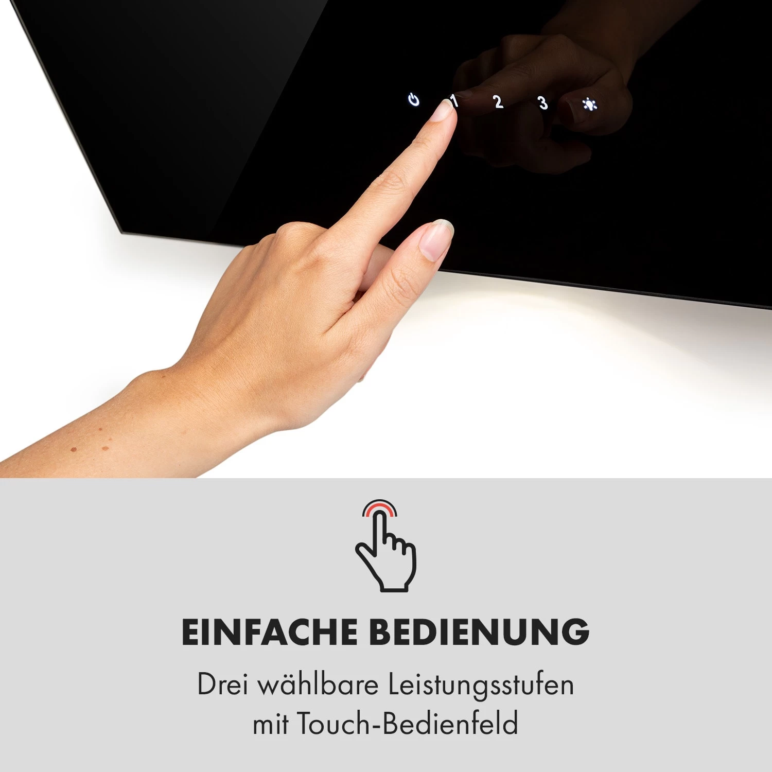 Alina Dunstabzugshaube 60 Cm 600 M³/h LED-Display Ambiente Glasfront 6 Alina Dunstabzugshaube 60 Cm 600 M³/h LED-Display Ambiente Glasfront – Bild 4