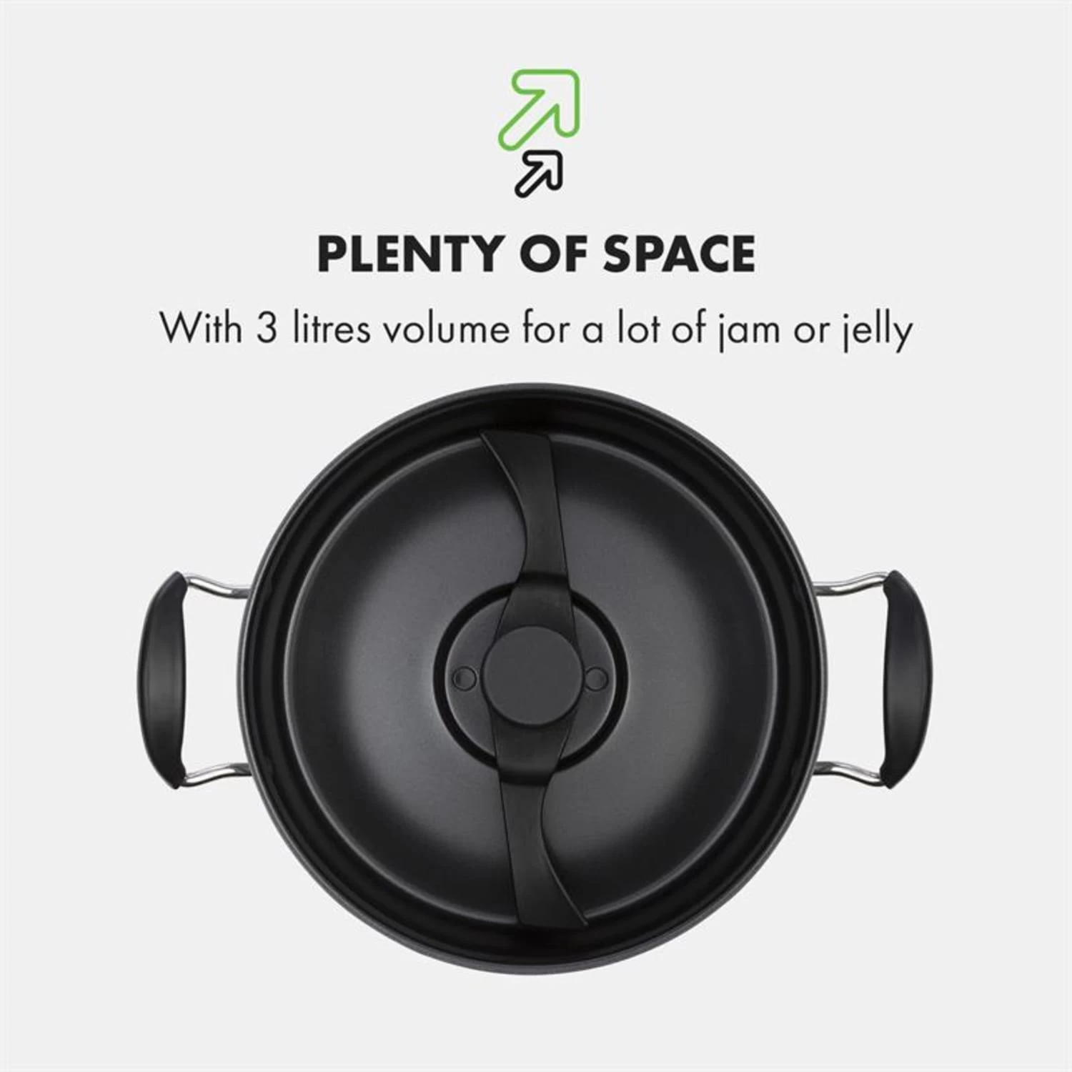 Jam Session Marmeladen- Und Geleekocher 1000W 2 Automatikprogramme 9 Jam Session Marmeladen- Und Geleekocher 1000W 2 Automatikprogramme – Bild 7