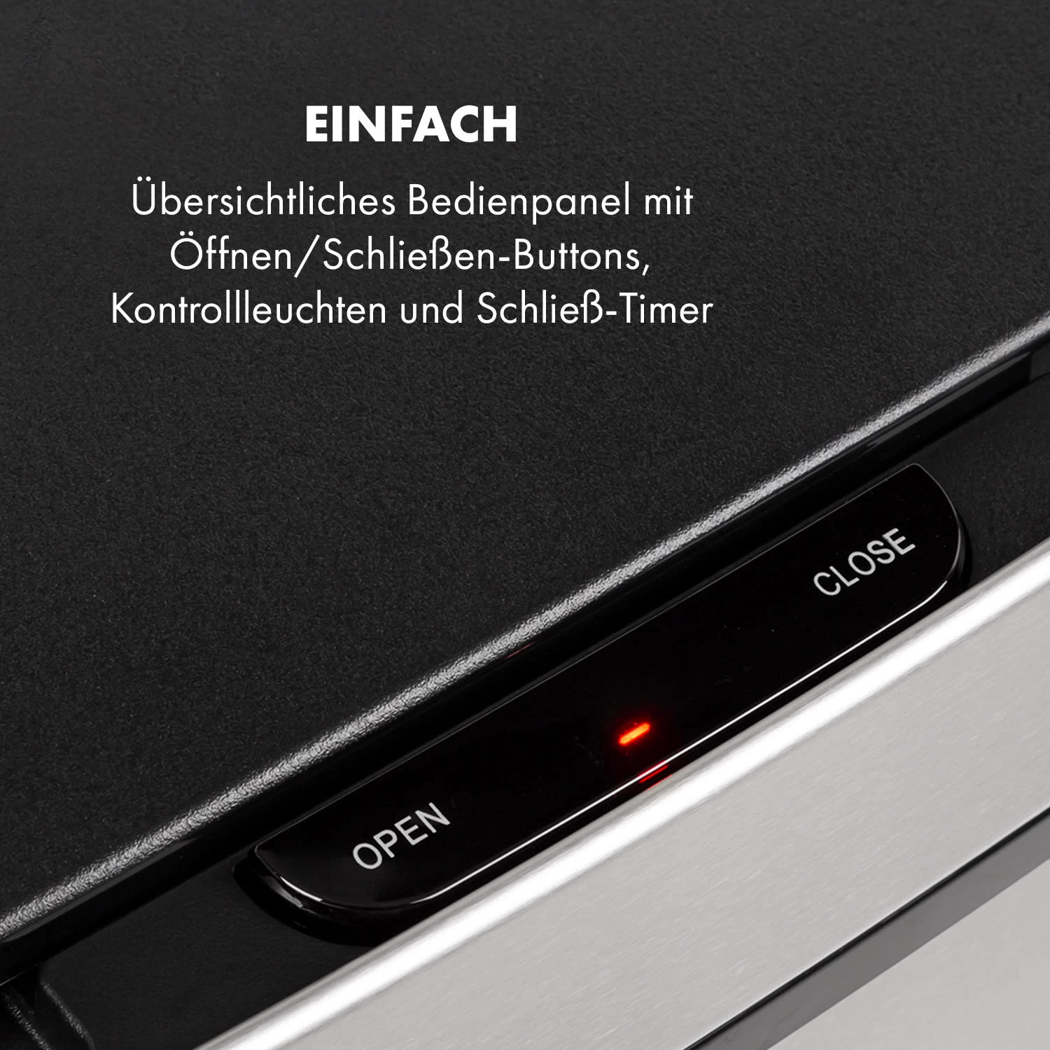 Touchless Müllsammler Sensor 72L 4 Behälter ABS PP Edelstahl Gebürstet 8 Touchless Müllsammler Sensor 72L 4 Behälter ABS PP Edelstahl Gebürstet – Bild 6