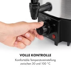 Biggie Eco Einkochautomat & Getränkespender 1000W 30-100°C Zapfhahn 9l -Küchengeräte Geschäft 10034147 de 0003 logo