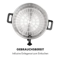 Biggie Eco Einkochautomat & Getränkespender 1000W 30-100°C Zapfhahn 9l -Küchengeräte Geschäft 10034147 de 0008 logo