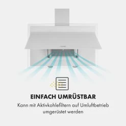 Mirage 90 Dunstabzugshaube 550 M³/h Touch-Panel Ambient EEC A++ Weiß -Küchengeräte Geschäft 10034152 de 0006 logo