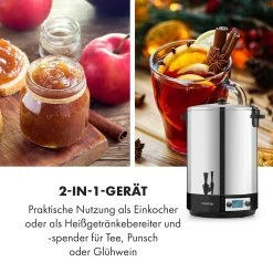 KonfiStar 40 Digital Einkocher Getränkespender 2500W 40L 100°C 180min -Küchengeräte Geschäft 10034239 de 0007 logo
