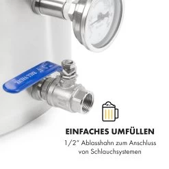 Brauheld Pur 25 Maischekessel 25 Liter Ohne Heizelement Edelstahl 12 Brauheld Pur 25 Maischekessel 25 Liter Ohne Heizelement Edelstahl -Küchengeräte Geschäft 10034266 de 0003 logo