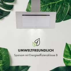 Athena 90 Dunstabzugshaube 90cm 300m³/h 69W Edelstahl -Küchengeräte Geschäft 10034395 de 0009 logo