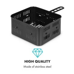 AeroVital Cube Chef Heißluftfritteuse Frittierkorb Zubehör Edelstahl 10 AeroVital Cube Chef Heißluftfritteuse Frittierkorb Zubehör Edelstahl -Küchengeräte Geschäft 10034407 yy 0004 logo Klarstein AeroVital Cube Chef Frittierkorb